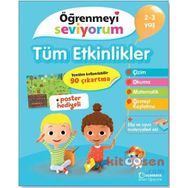 2-3 Yaş Öğrenmeyi Seviyorum Tüm Etkinlikler Tudem Yayınları