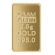 2.5 gr 24 Ayar Gram Külçe Altın