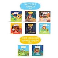 2-6 Yaş Hikayelerle Duygular Serisi ve Davranış Yönetimi Serisi-Dikkat Atölyesi Yayınları