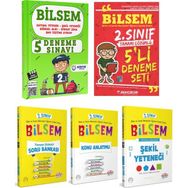 2. Sınıf 5 Kitap Bilsem Soru Bankası Deneme Sınavı ve Şekil Yeteneği Seti Ardışık Yayınları