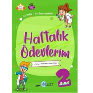 2. Sınıf Haftalık Ödevlerim - Mucit Yayınları