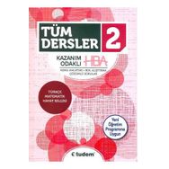 2.Sınıf HBA Tüm Dersler Konu Anlatımlı Soru Bankası Tudem Yayınları