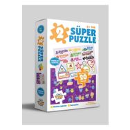 2 Süper Puzzle Renkler-Şekiller - Kavramlar 2+ Yaş - 0-6 Yaş Yayınları
