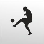 20 cm Futbol Folyo Sticker