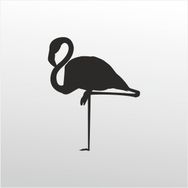 200 cm Flamingo Folyo Sticker