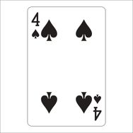 200 cm İskambil Kağıdı Folyo Sticker