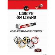 2014 KPSS LISE VE ÖNLISANS GENEL KÜLTÜR GENEL YETENEK YAPRAK TEST - KOMISYON