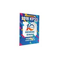 2018 KPSS ÖABT Türkçe Öğretmenliği 10'lu Çözümlü Deneme Sınavı Asos Yayınları