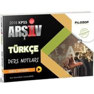 2018 KPSS Türkçe Arşiv Ders Notları Video Destekli - Nusret Bilen