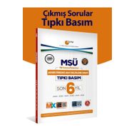 2019 MSÜ Tıpkı Basım Çıkmış Sorular - A Yayınları