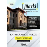 2020 Mevki Kaymakamlık Hukuk Özgün Sorular - Recep Özceylan - Temsil Yayınları