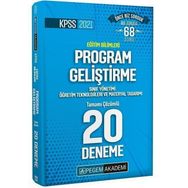 2021 KPSS Eğitim Bilimleri Program Geliştirme, Sınıf Yönetimi, Öğretim Teknolojileri ve Materyal Tasarımı Tamamı Çözümlü 20 Deneme-Pegem Akademi Yayınları