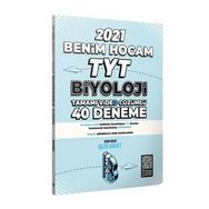 2021 TYT Biyoloji Tamamı Video Çözümlü 40 Deneme Sınavı-Benim Hocam Yayınları