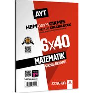 2022 AYT Matematik ÖSYM Çıkmış ve Çıkabilecek Sorulardan Oluşturulmuş Tamamı Video Çözümlü 6 Deneme Sınavı Marka Yayınları