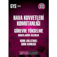 2022 GYS Hava Kuvvetleri Komutanlığı Görevde Yükselme Sınavlarına Hazırlık Konu Anlatımlı Soru Bankası