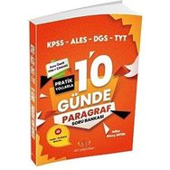 2022 KPSS ALES DGS TYT 10 Günde Paragraf Soru Bankası