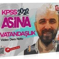 2022 KPSS Aşina Vatandaşlık Video Ders Notu - İsem Yayınları