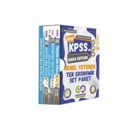 2022 Kpss'nin Kara Kutusu Genel Yetenek Tek Ekonomik Set Paket Konu Özetli Dijital Çözümlü Çıkmış Soru Bankası