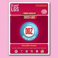 2023 8. Sınıf LGS 1. Dönem 12 Doz Deneme - Tonguç Akademi