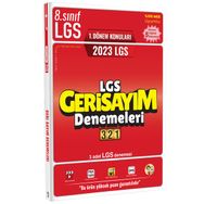 2023 8. Sınıf LGS 1. Dönem 3 Geri Sayım Deneme - Tonguç Akademi