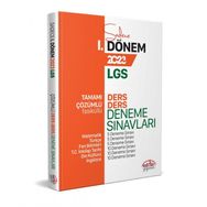 2023 8. Sınıf Lgs 1. Dönem Fasiküllü Ders Deneme Sınavları - Editör Yayınları