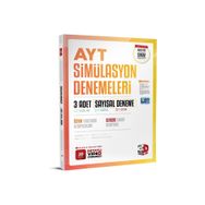 2023 AYT 3D Sayısal 3`lü Simülasyon Deneme - 3D Yayınları