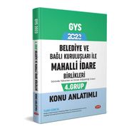 2023 Belediye ve Bağlı Kuruluşları İle Mahalli İdare Birlikleri 4. Grup Konu Anlatımlı - Data Yayınları