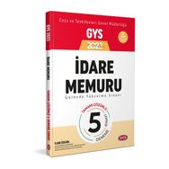 2023 Ceza ve Tevkifevleri İdare Memuru GYS Tamamı Çözümlü 5 Deneme Sınavı - Data Yayınları