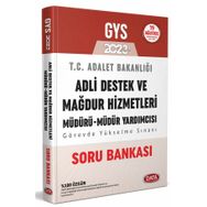 2023 GYS Adalet Bakanlığı Adli Destek ve Mağdur Hizmetleri Müdürü Müdür Yardımcısı Soru Bankası - Data Yayınları