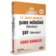 2023 GYS Adalet Bakanlığı Şube Müdürü Merkez Şef Soru Bankası - Data Yayınları