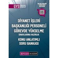 2023 Gys Diyanet İşleri Başkanlığı Personeli Sınavlarına Hazırlık Konu Anlatımlı Soru Bankası Pegem
