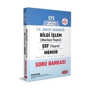 2023 GYS T.C. Adalet Bakanlığı Bilgi İşlem Soru Bankası - Data Yayınları