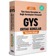 2023 Gys Tüm Kamu Kurumları İçin Ortak Konular Konu Anlatımlı Hazırlık Kitabı - Data Yayınları