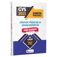 2023 Gys Zabıta Amiri Soru Bankası Görevde Yükselme - Memur Sınav Yayınları