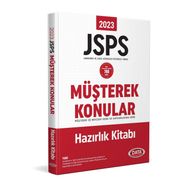 2023 JSPS Müşterek Konular Hazırlık Kitabı - Data Yayınları