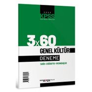 2023 KPSS Genel Kültür 3x60 Deneme Sınavı - Marka Yayınları