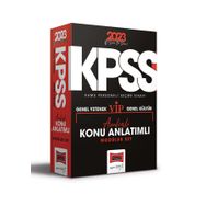 2023 KPSS Genel Kültür Genel Yetenek Tüm Dersler Konu Anlatımlı Modüler Set - Yargı Yayınları