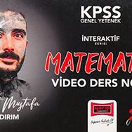 2023 Kpss Genel Yetenek Interaktif Serisi Matematik Video Ders Notları