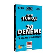 2023 KPSS Türkçe Tamamı Çözümlü 20 Deneme Yargı Yayınları