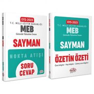 2023 Meb Gys Sayman Soru Cevap ve Özetin Özeti 2 Kitap Set - Editör Yayınevi