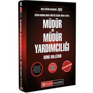 2023 Milli Eğitim Bakanlığı Ekys Müdür ve Müdür Yardımcılığı Konu Anlatımı - Pegem Yayınları