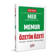 2023 Milli Eğitim Bakanlığı GYS Memur Özetin Özeti - Editör Yayınları