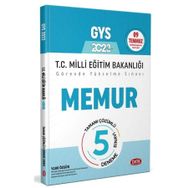2023 Milli Eğitim Bakanlığı Memur Tamamı Çözümlü GYS 5 Deneme Sınavı - Data Yayınları
