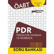 2023 ÖABT PDR Psikolojik Danışma ve Rehberlik Soru Bankası MasterWork Yayınları