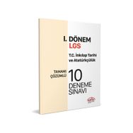 2023 Özel LGS 8. Sınıf 1. Dönem T.C. İnkılap Tarihi ve Atatürkçülük Çözümlü 10 Deneme - Editör Yayınları