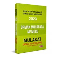 2023 Tarım ve Orman Bakanlığı Orman Muhafaza Memuru Sözlü ve Uygulama Mülakat Hazırlık Kitabı - Data Yayınları