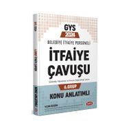 2024 Belediye İtfaiye Çavuşu 6. Grup GYS Konu Anlatımlı - Data Yayınları