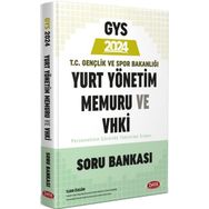 2024 Gys Genclik Ve Spor Bakanligi Veri Hazirlama Ve Kontrol Isletmeni Yurt Yonetim Memuru Soru Bankasi - Data Yayınları