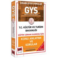 2024 Gys Kültür Ve Turizm Bakanlığı Eğitim Uzmanı Kadrosu İçin Konu Anlatımı Ve Sorular - Yargı Yayınları