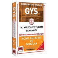 2024 Gys Kültür Ve Turizm Bakanlığı Eğitim Uzmanı Kadrosu İçin Konu Anlatımı Ve Sorular - Yargı Yayınları
